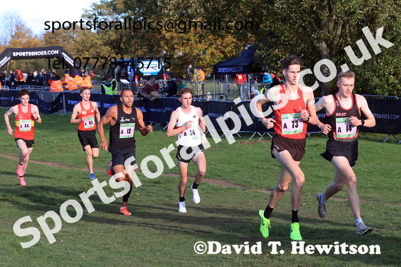 Senior Mens 2025 National Cross Country Relays, Berry Hill Park, Mansfield. Photo: David T. Hewitson/Sports for All Pics